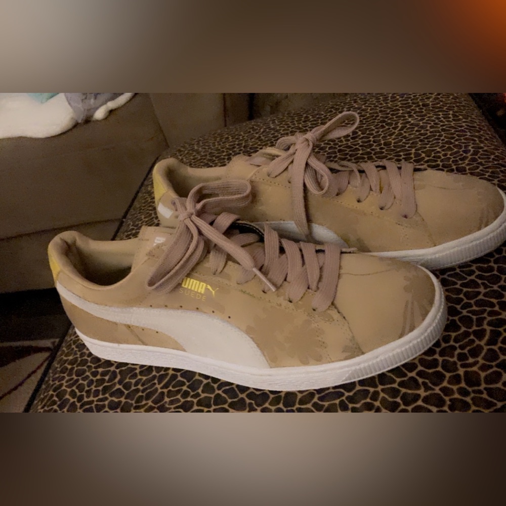 Puma suede shoes